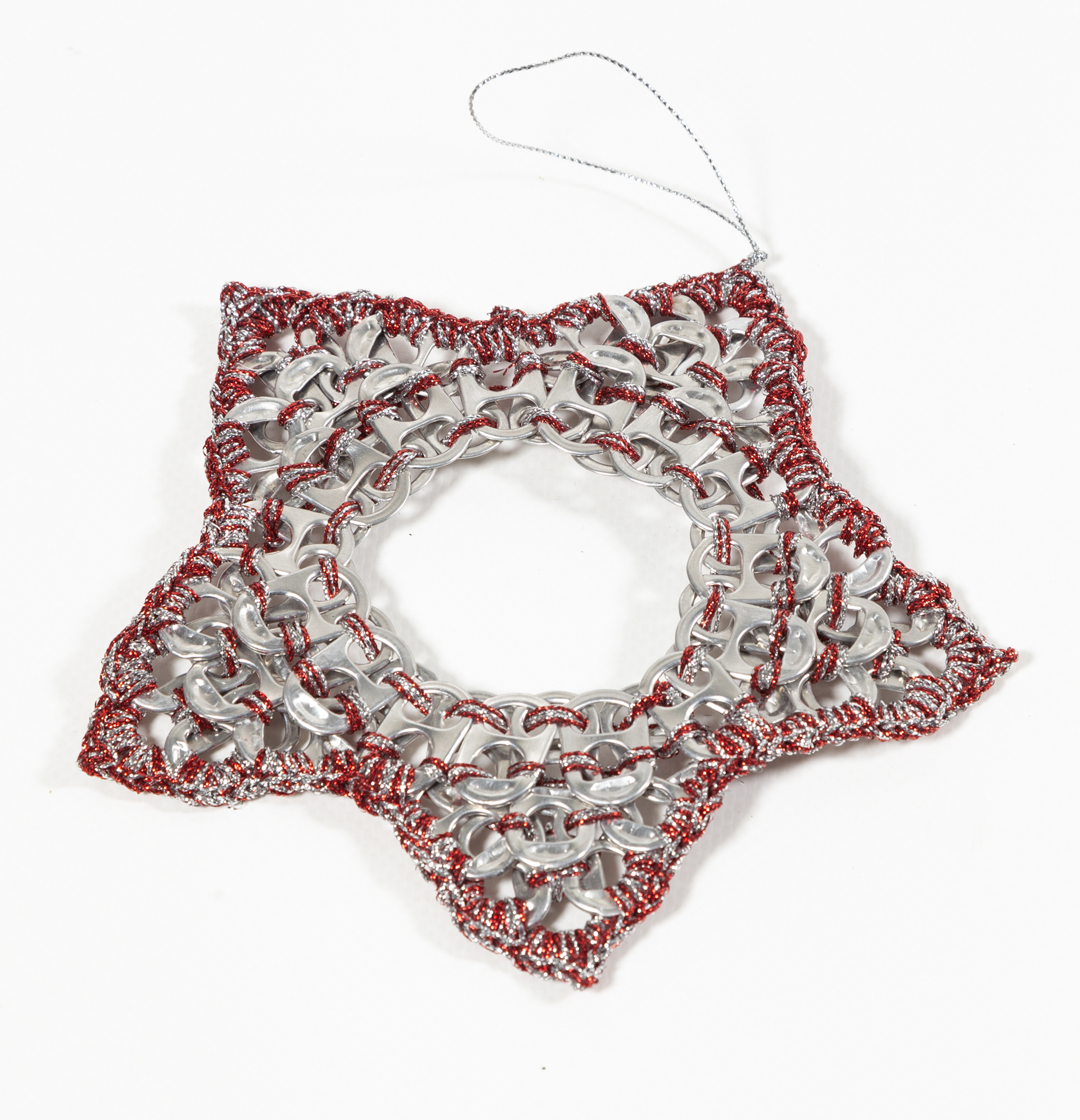 ALTERNATIVE CHRISTMAS GREETING - Large Ring Pull Christmas Decorations ALTERNATIVE CHRISTMAS GREETING - Large Ring Pull Christmas Decorations