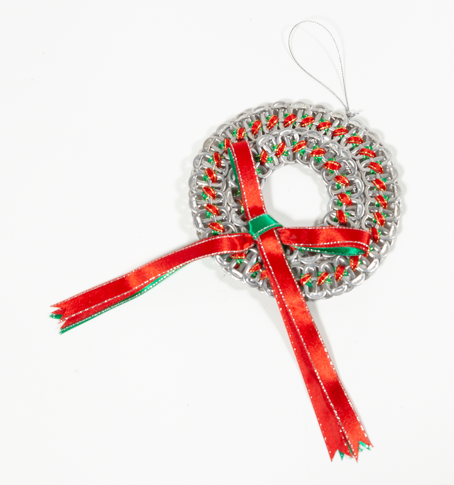 ALTERNATIVE CHRISTMAS GREETING - Large Ring Pull Christmas Decorations ALTERNATIVE CHRISTMAS GREETING - Large Ring Pull Christmas Decorations