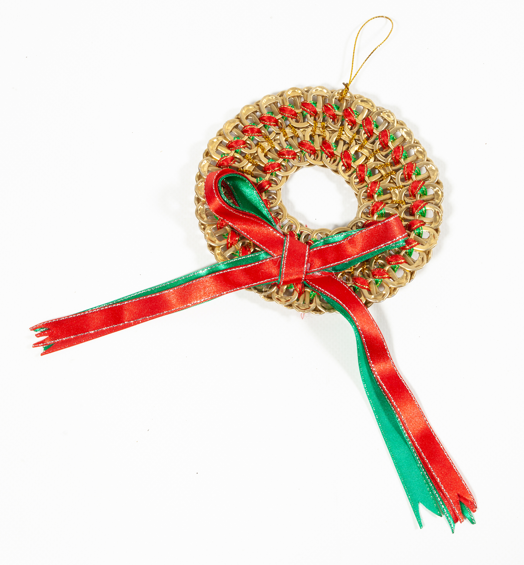 ALTERNATIVE CHRISTMAS GREETING - Large Ring Pull Christmas Decorations ALTERNATIVE CHRISTMAS GREETING - Large Ring Pull Christmas Decorations